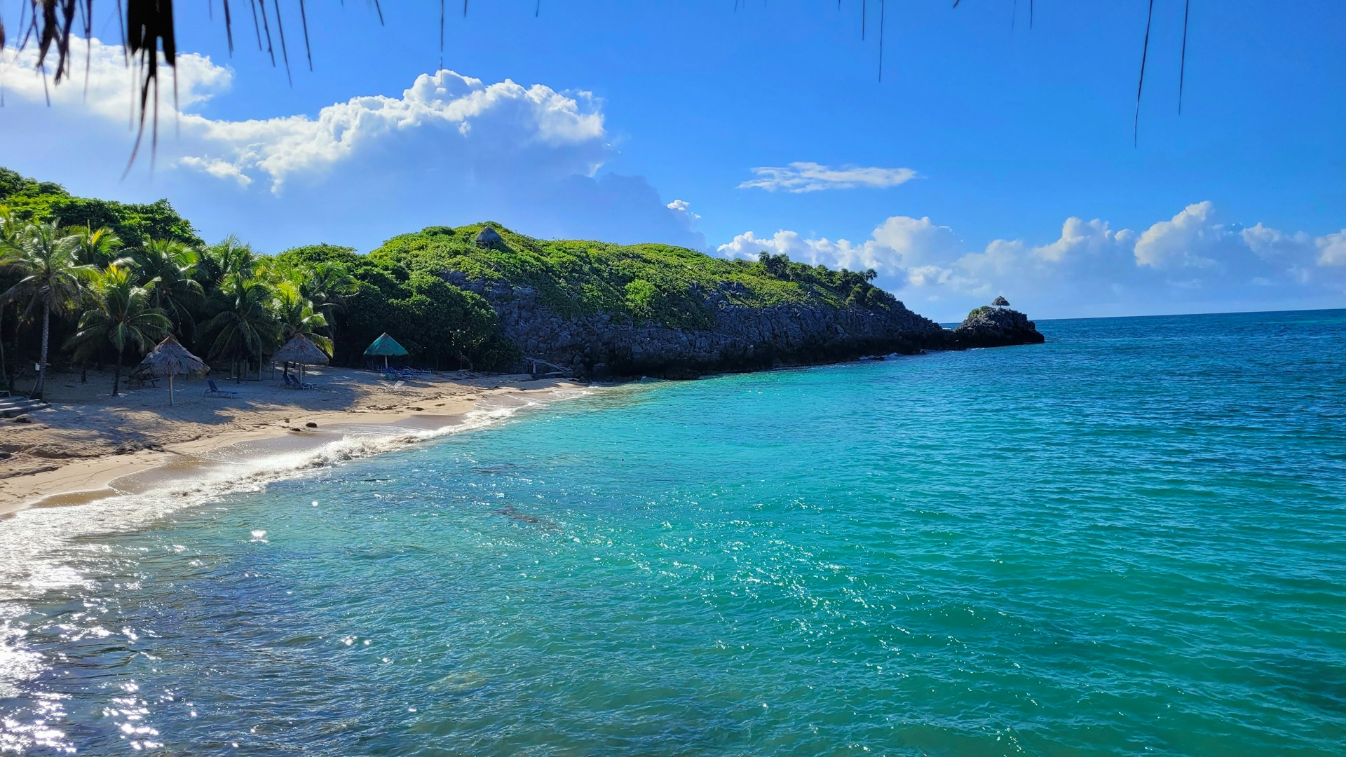 Playa de Paya Bay en Roatán, Honduras